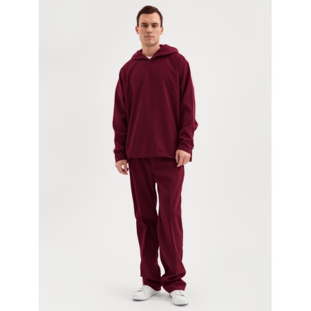 Men's pants (1), minku, burgundy color, rn 50-3