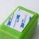 Mechanical “Leaves” dispenser for toothpaste, 9.5 x 5.8 cm.
