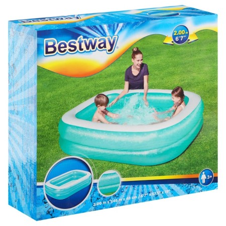 Inflatable pool, 200 x 146 x 48 cm, from 6 years old, 54005 Bestway-4