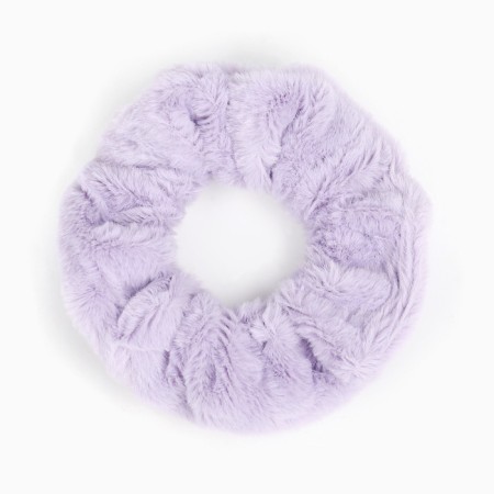 Hair gum purple, fluffy, 11 cm, Minnie Mouse-3