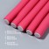 Bigudi "Boomerang", d = 1.5 cm, 24 cm, 6 pcs, pink color