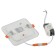 Luminous Era LED, IP20, 6W, 118x118 mm, 6500k, 210lm, white color