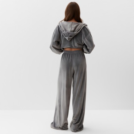 Women's costume (sweatshirt and trousers) KAFTAN PLUSHY p. 48-50, gray-6