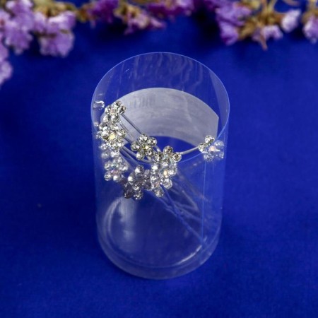Hairpin "flower" silver-1