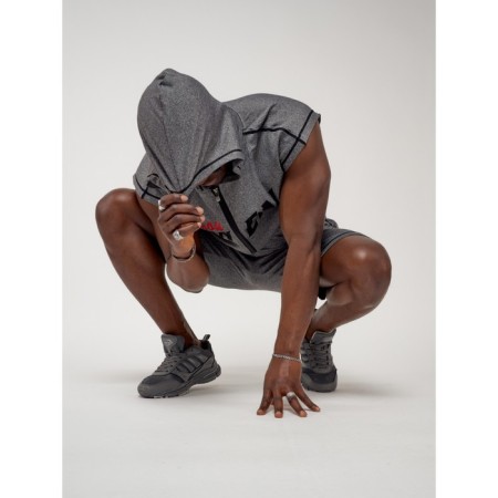 Male tracksuit, size 54-56, gray color-6
