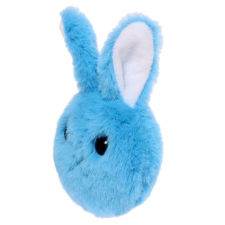 Soft toy-cords "Bunny", Blue color, 14 cm-1