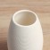 VAZA Ceramics Table "Elliot" Barrel, D-5 cm, 14x8 cm, white