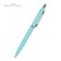 Automatic ball handle, 1.0 mm, BrunovisConti San Remo, blue rod, metal case Soft Touch Blue, in case