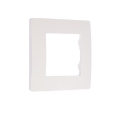 Frame Legrand Etika 672501, single, white