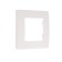 Frame Legrand Etika 672501, single, white
