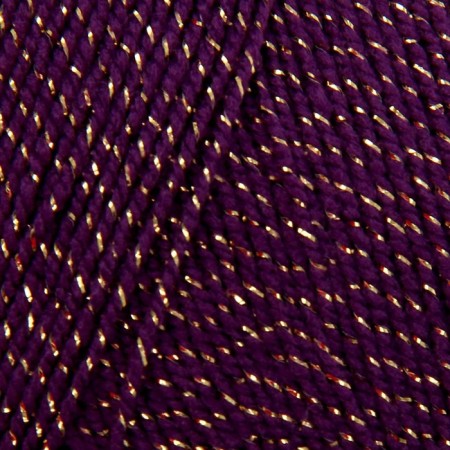 The yarn "flickering" 96% acrylic high-volume, 4% metabolit 430m/100g (698-t. Violet)