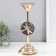 Summary metal per 1 candle d = 2.2 cm "Dragonfly" gold 11.5x11.5x29 cm