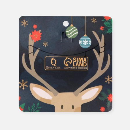 New Year! New Year's Brooch "Bells", the color is red-green in gold-5