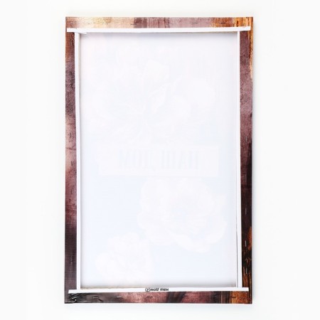 Modular picture "Rules at home", flowers, module 40x60 cm-5