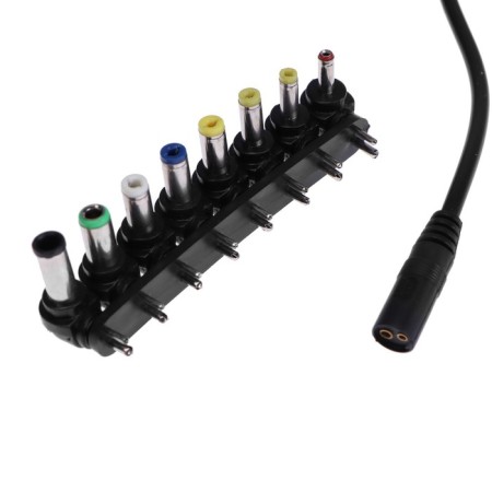 Universal charger for laptop Luazon ZU10, 120 W, with adapters 8 pcs-3