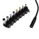 Universal charger for laptop Luazon ZU10, 120 W, with adapters 8 pcs