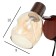 Sconces with wire59389/1 e14 40W coffee-chrom 15x12x16 cm