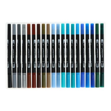 A set of markers of professional bilateral 60 pieces/60 colors-2