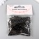 Set of beads "needlework" plastic, diameter 5 mm, 25 g, black