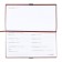 The weekly dated 2025, Escalada, 175 x 95 mm, soft cover with artificial leather, 64 sheets, pancake embossing, block 70, brown