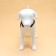 Cluck K7 soft reflective, size m, og 52-66 cm, weight 9.5-17.5 kg, khaki