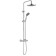 The shower system D&K Bayern Potsdam DA2123701B10, thermostatic, tropical shower, chrome