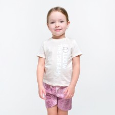 Пижама детская для девочки KAFTAN "Dream" р.34 (122-128), бежевый