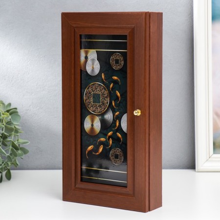 Key "fish" walnut 16x31 cm mix-1