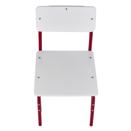 Children's growing chair "Fairy" "My Baby", 2-3 group, white-red color-3