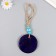 Suspension from the evil eye "Mehendi Flower" 9x1.5x13 cm