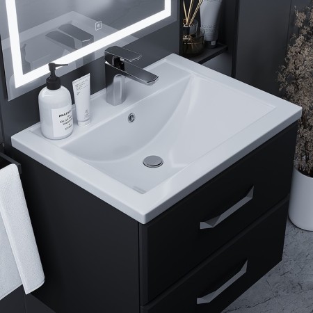 Sink uperwood Foster, furniture, 60 cm, rectangular