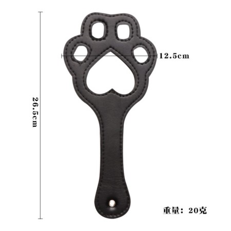Clacking leather "foot", 27x12.5 cm-2