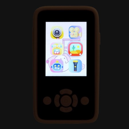 Children's teaching phone "Unicorns", sound and light effects, camera, pink color-8