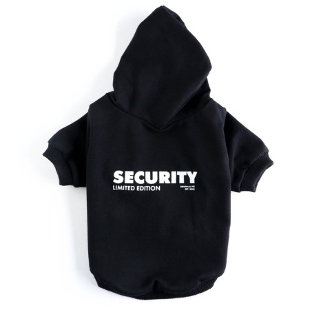 SECURITY sweatshirt for dogs (foot), size L (DS 30, Osh 38-40, OG 52-56), black-11