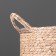 Storage basket with handles "Java", D330 Sh330 B300, natural, white