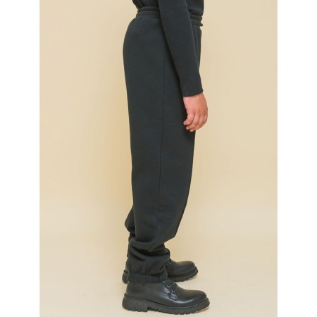 Pants for boys, height 134 cm, black color-2