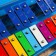 Musical tool Music Life, 25 tones, case, 2 sticks, blue