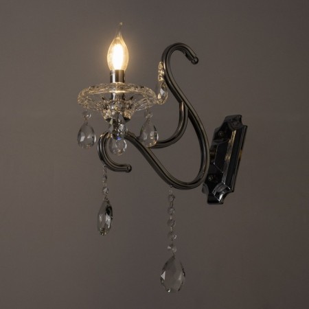 Lamp wall -mounted burea pelry 13x29x45, 1x60W E14, chrome-2