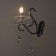 Lamp wall -mounted burea pelry 13x29x45, 1x60W E14, chrome