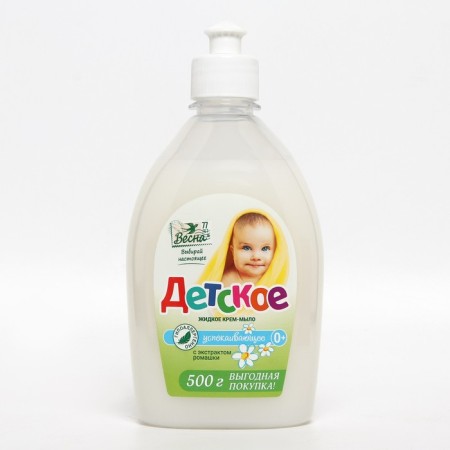 Children's liquid cream soap with chamomile extract, 500 ml