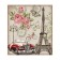 Set of napkins for setting the table "Romance of Paris", rectangular, size 32x46 cm, 4 pcs