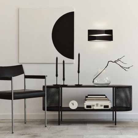 Wall lamp Mantra Fuji, Led, 920lm, 3000k, 220x90x100 mm, black color-2