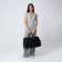 Road bag with lightning, black color