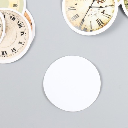 Stickers for creativity "Vintage Clock" set 45 pcs 4.4x4.4x1.1 cm-2