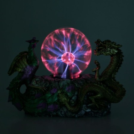 Plasma ball "Dragon and bird", 23 cm-1