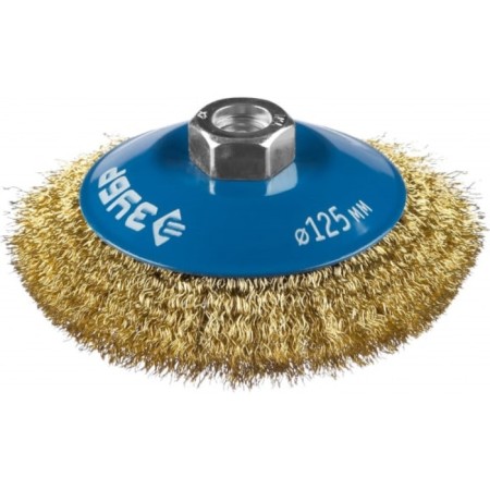 Brush for Ushm Zubble 35267-125_z02, "plate", twisted, brass, steel, 0.3 mm