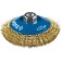 Brush for Ushm Zubble 35267-125_z02, "plate", twisted, brass, steel, 0.3 mm