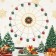 Towel "Ethel" New Year's fair 40x73 cm, 100% HL, sarzha 190 g/m2