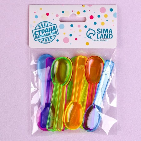 Tablespoons are plastic, in a set 12 pieces, mix colors-3