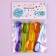 Tablespoons are plastic, in a set 12 pieces, mix colors
